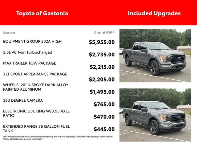 Used 2023 Gray Ford XLT image 4