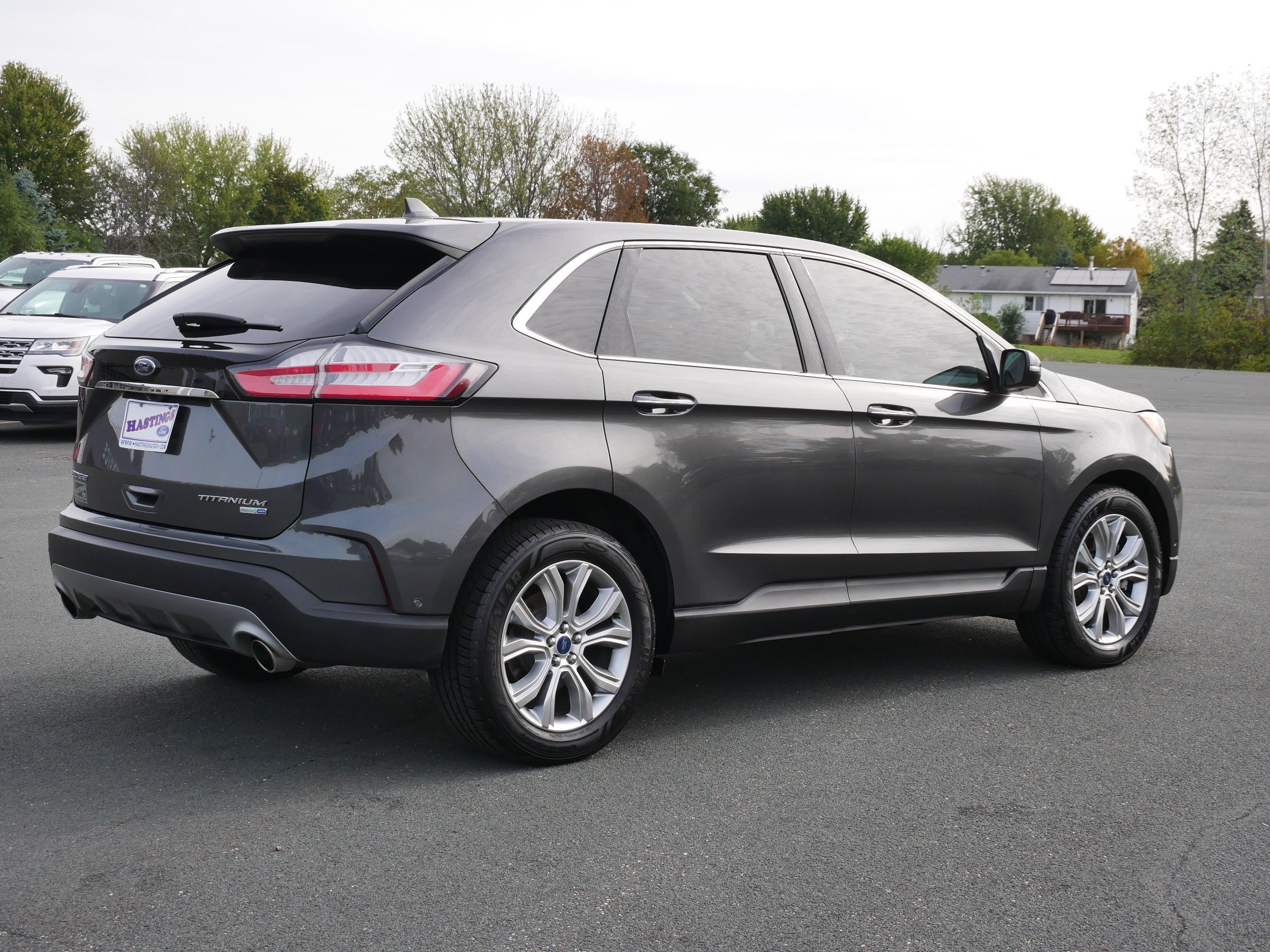 Certified Used 2019 Stone Gray Metallic Ford Titanium image 5