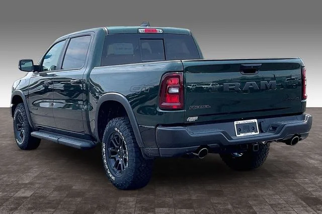 New 2026 Serrano-Green Metallic Exterior Paint RAM Rebel image 3