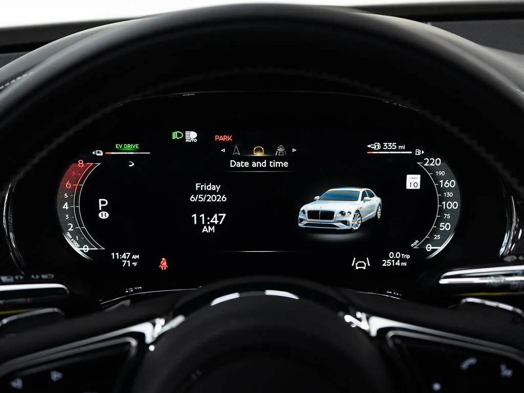Used 2025 Glacier White Bentley Speed First Edition image 39