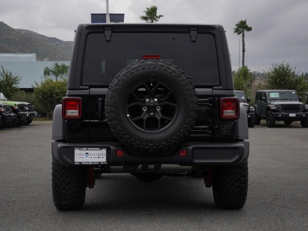 New 2026 Black Clear-Coat Exterior Paint Jeep Willys image 4