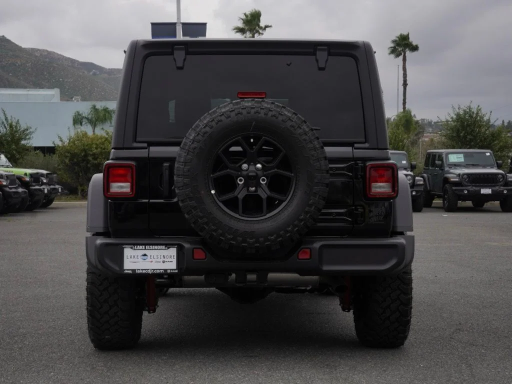 New 2026 Black Clear-Coat Exterior Paint Jeep Willys image 4