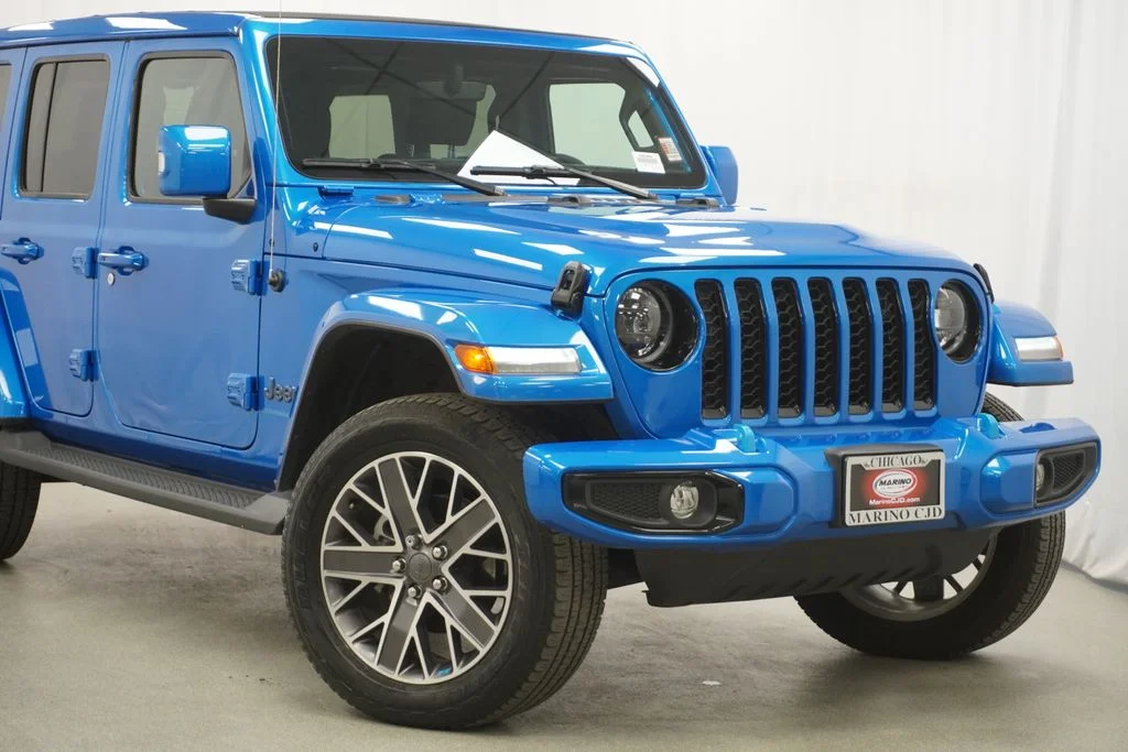 Used 2023 Blue Jeep High Altitude 4xe image 3