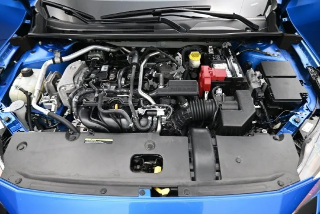 Used 2024 Electric Blue Metallic Nissan SV image 20