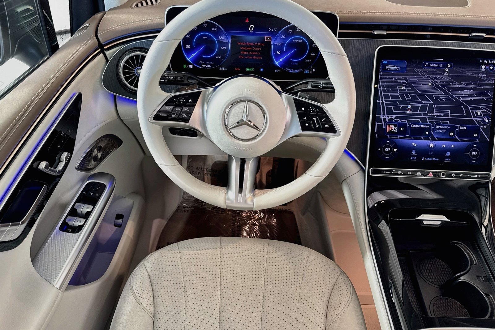 Certified Used 2023 Selenite Grey Metallic Mercedes-Benz EQE 350+ image 21