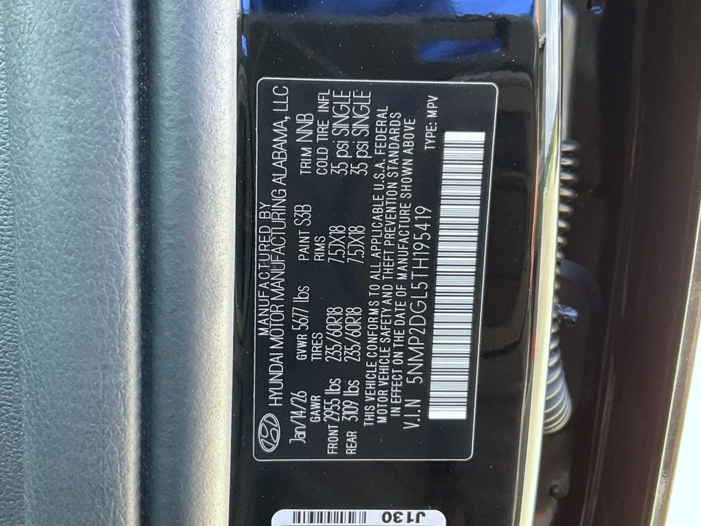 Used 2026 Black Hyundai SEL image 28