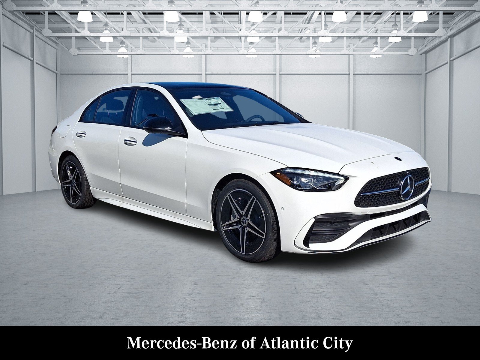 New 2026 Polar White Mercedes-Benz C 300 image 1