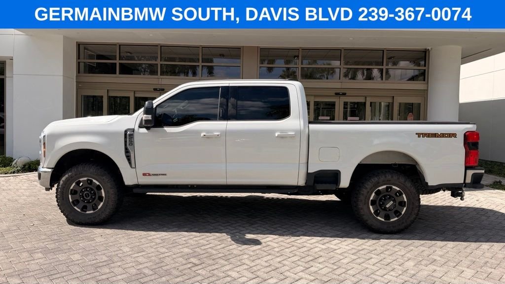 Used 2024 White Metallic Ford Lariat image 29