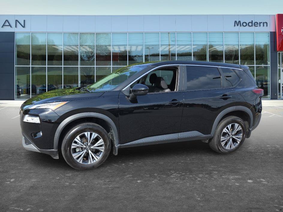 Used 2022 Super Black Nissan SV image 1