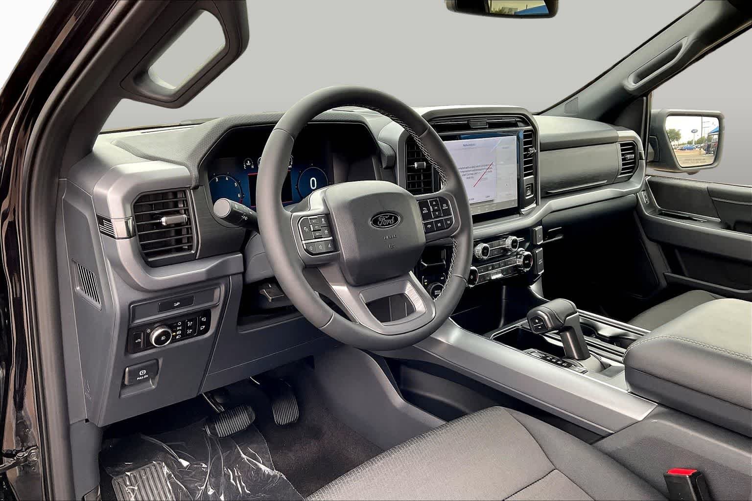 New 2026 Agate Black Metallic Ford XLT image 8