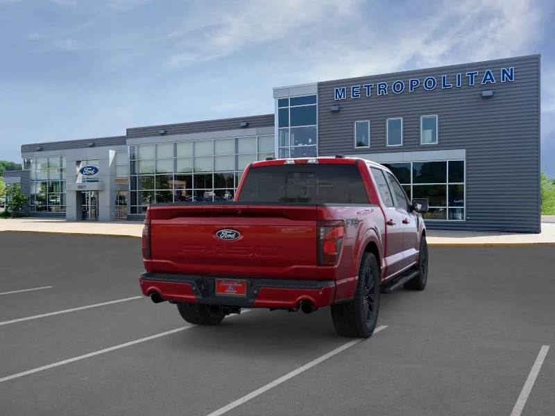 New 2026 Ruby Red Metallic Tinted Clearcoat Ford XLT image 8