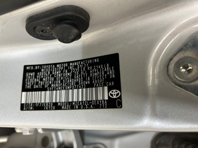 Used 2021 Silver Toyota XSE image 20
