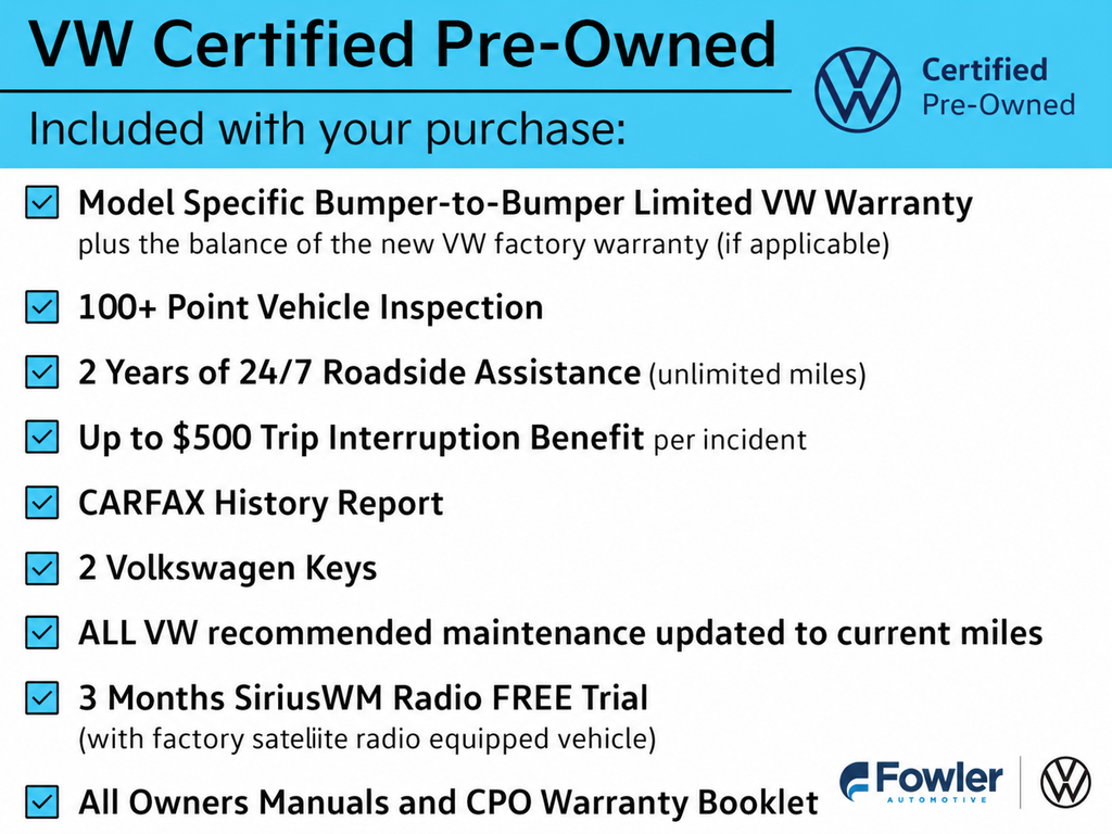 Certified Used 2025 Black Volkswagen 1.5T SEL image 3
