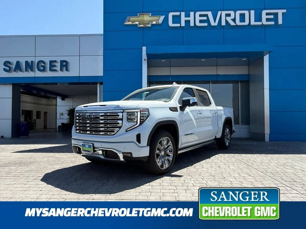 New 2026 Glacier White Tricoat GMC Denali image 1