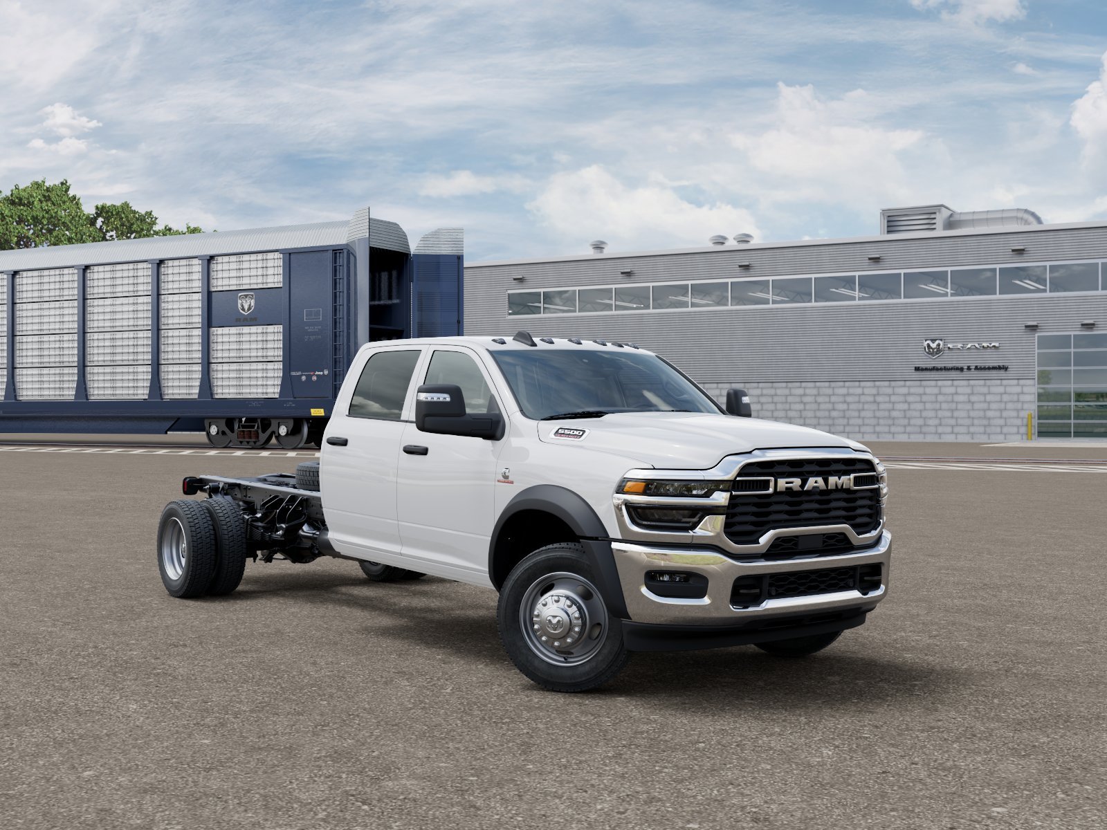 New 2027 Bright White Clear-Coat Paint RAM Tradesman image 4