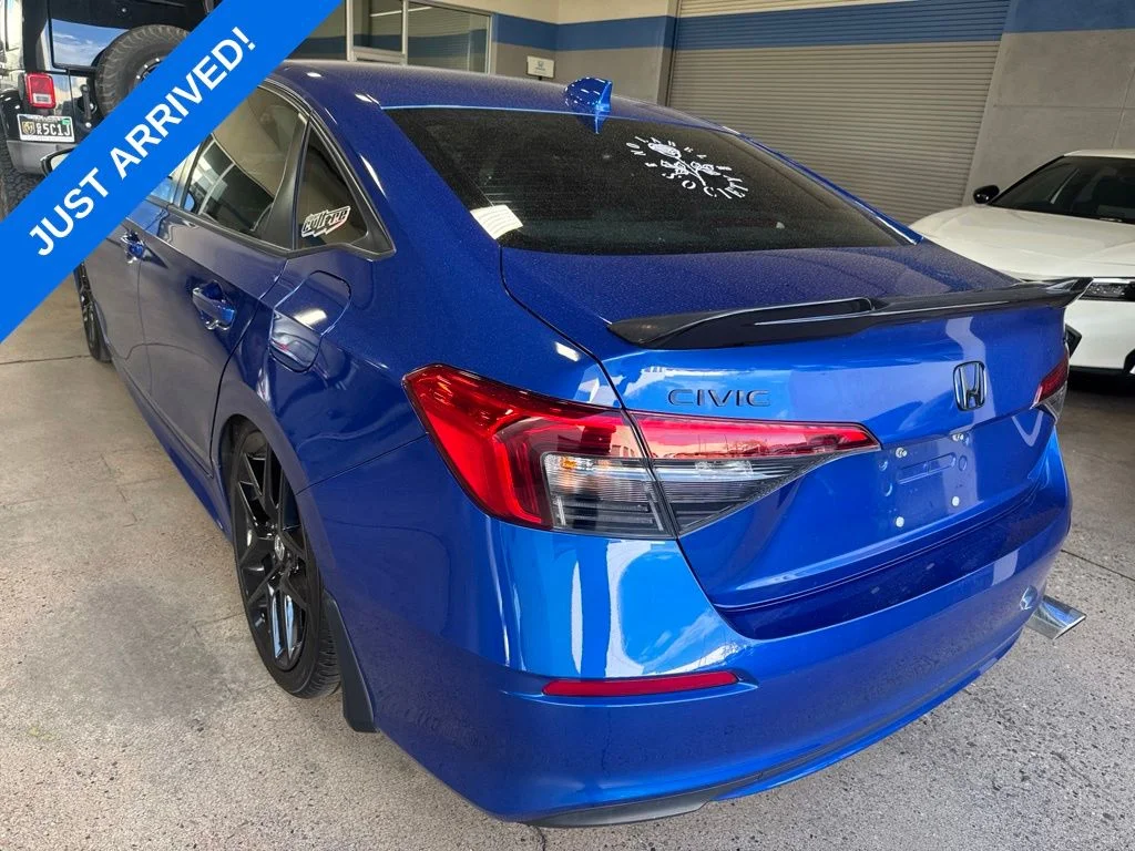 Certified Used 2024 Aegean Blue Metallic Honda Sport image 4