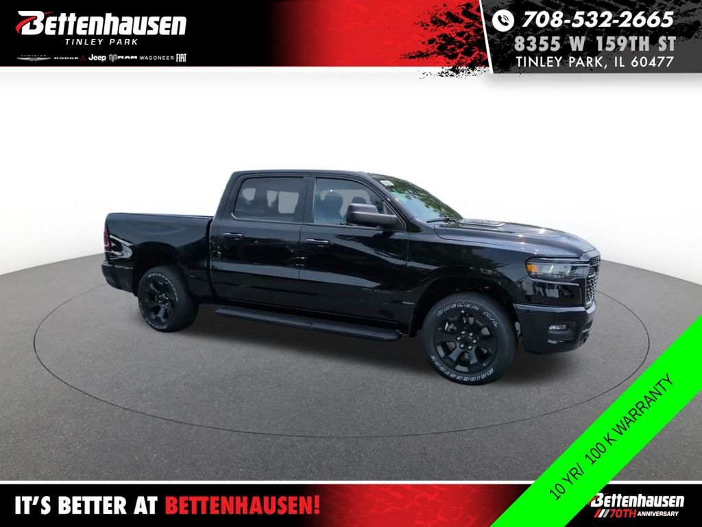 New 2026 Diamond Black Crystal Pearl-Coat Exterior Paint RAM Express image 4