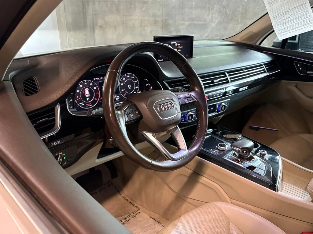 Used 2018 Glacier White Metallic Audi 3.0T Premium Plus image 4