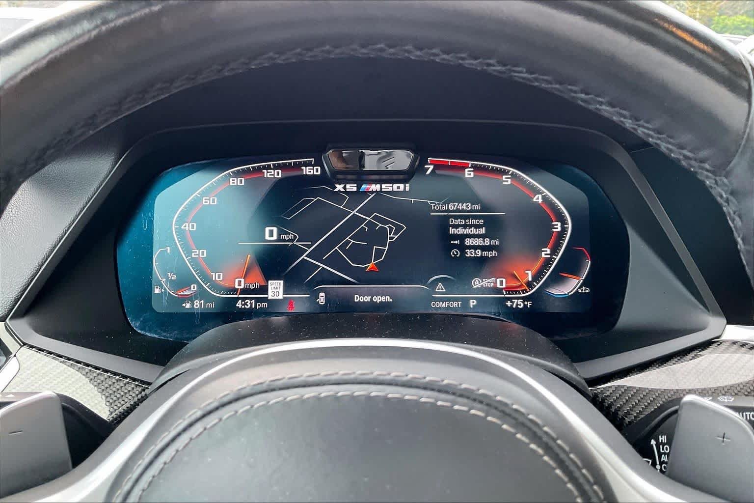 Used 2023 Tanzanite Blue II Metallic BMW M50i image 25