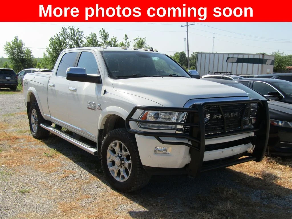 Used 2017 White Ram Laramie Longhorn image 7