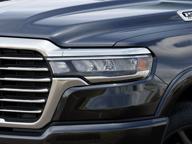 New 2026 Diamond Black Crystal Pearl-Coat Exterior Paint RAM Laramie image 11