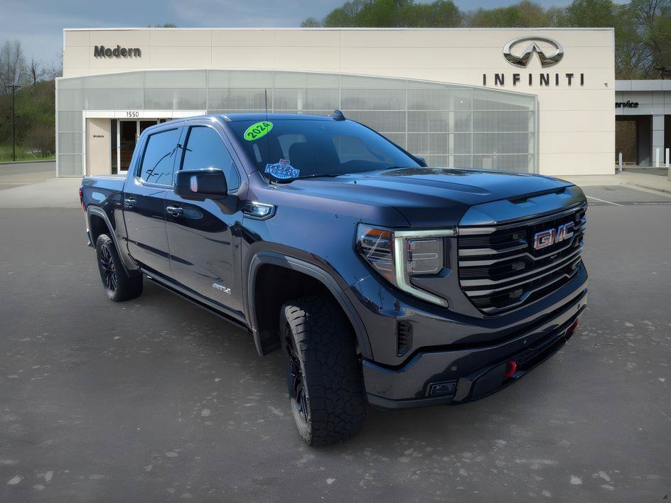 Used 2024 Titanium Rush Metallic GMC AT4 image 2