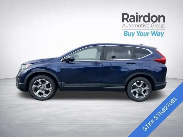 Used 2017 Obsidian Blue Pearl Honda EX image 4