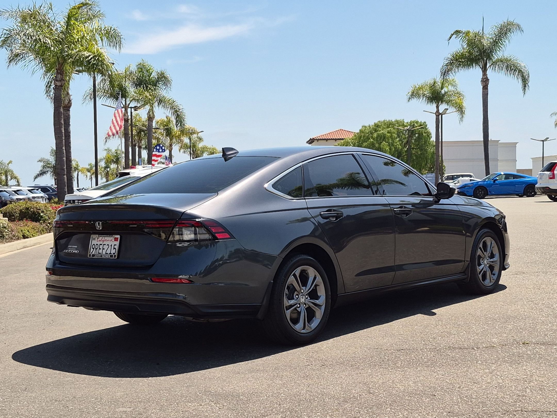 Used 2024 Gray Metallic Honda EX image 5
