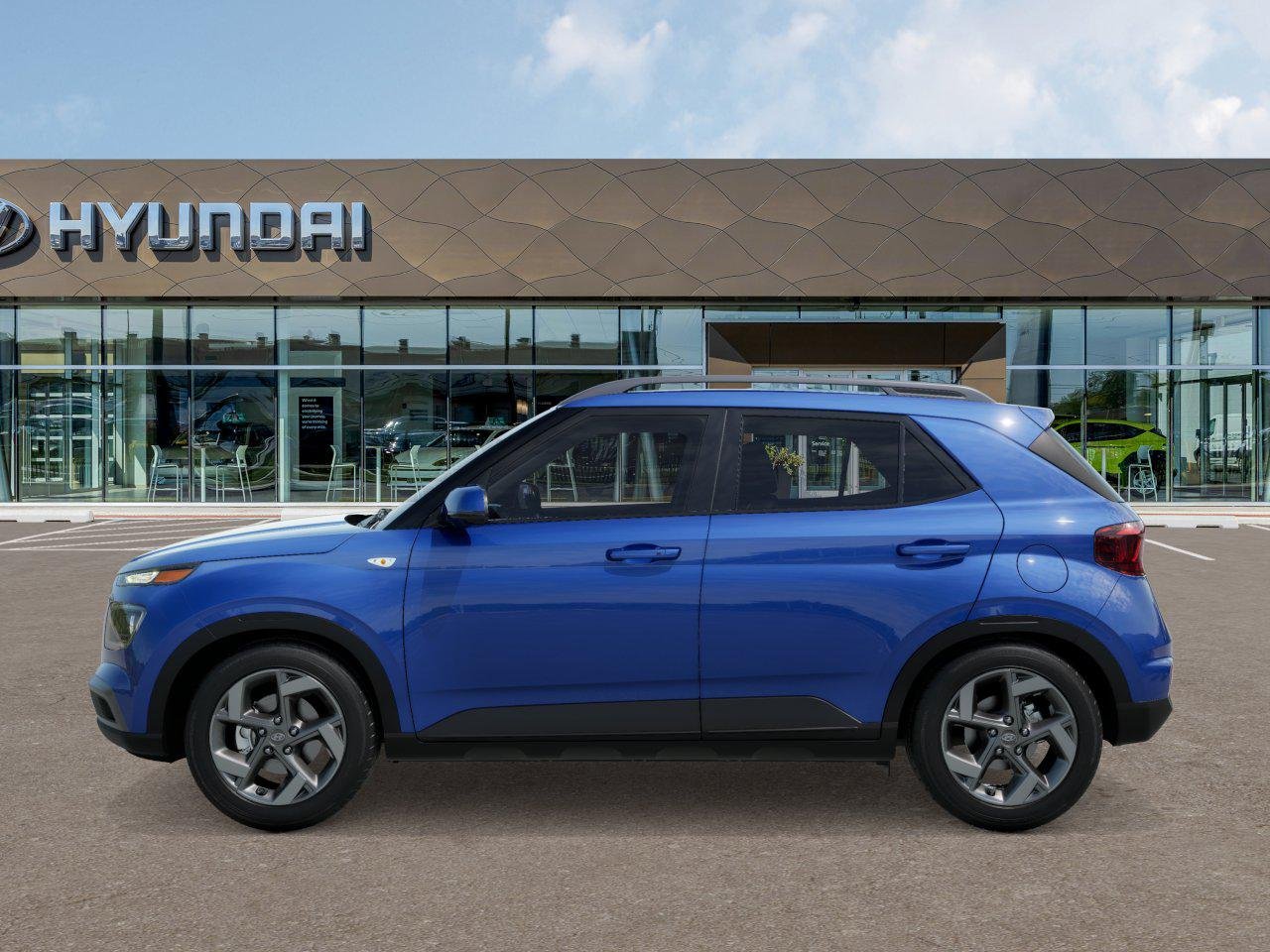 New 2025 Intense Blue Hyundai SEL image 3