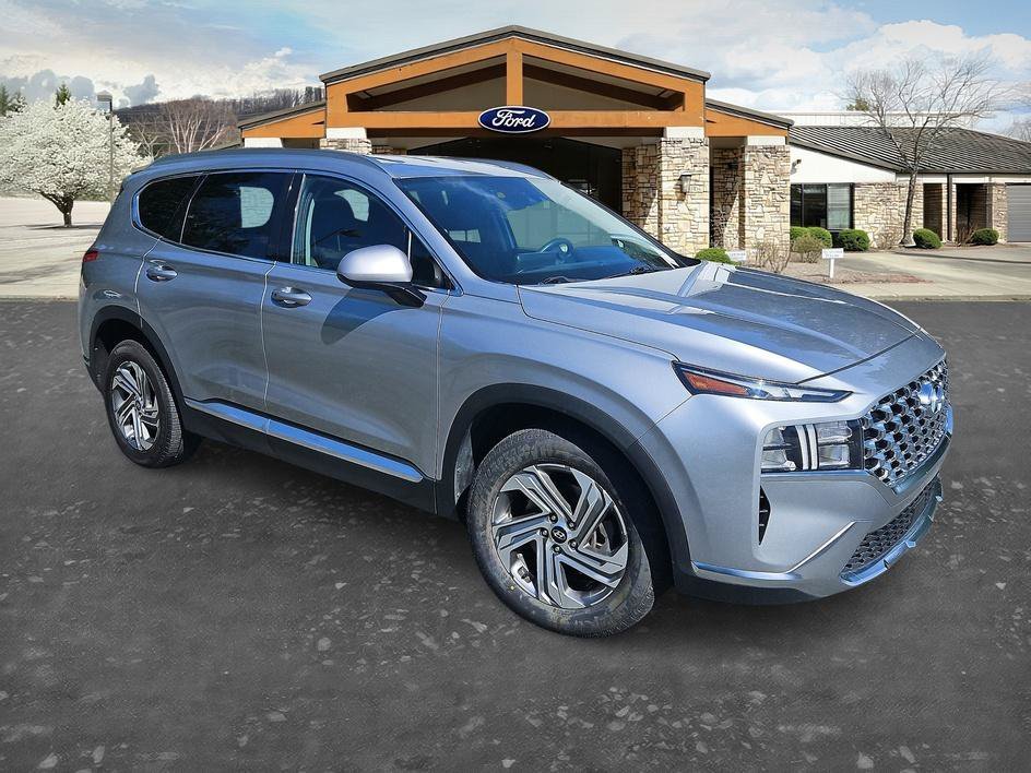 Used 2021 Shimmering Silver Hyundai SEL image 3
