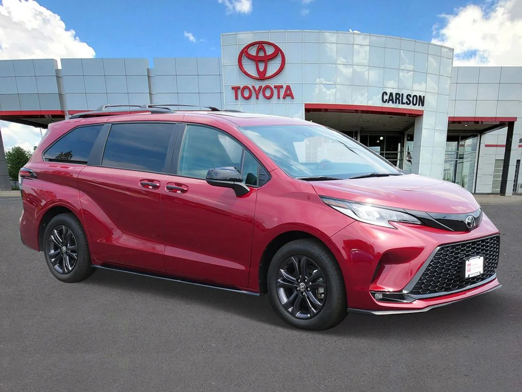 Used 2026 Toyota Sienna XSE with VIN 5TDXSKFC1TS227981 for sale in Minneapolis, Minnesota