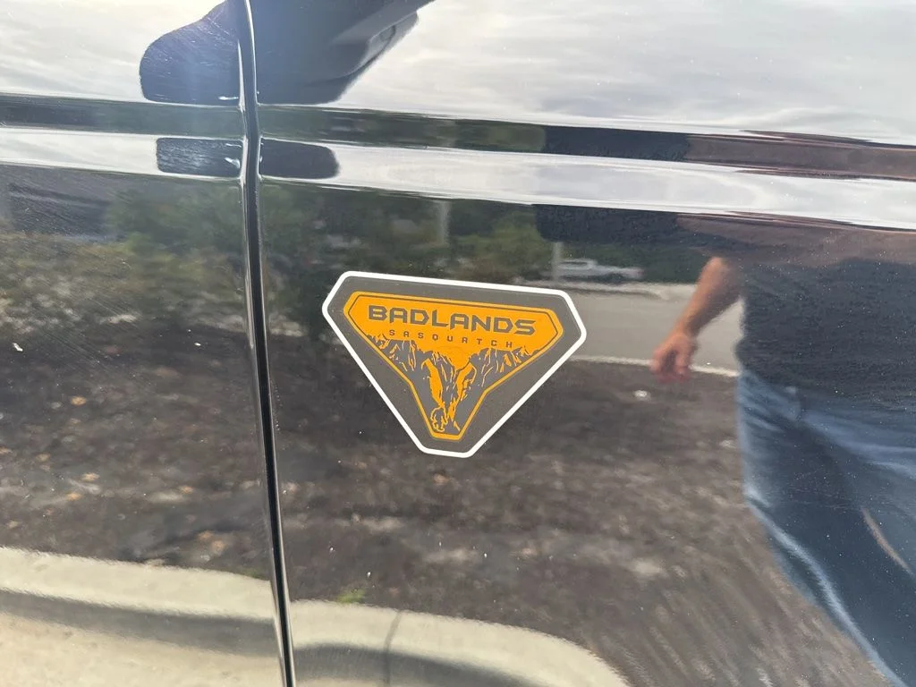 Used 2025 Shadow Black Ford Badlands image 5