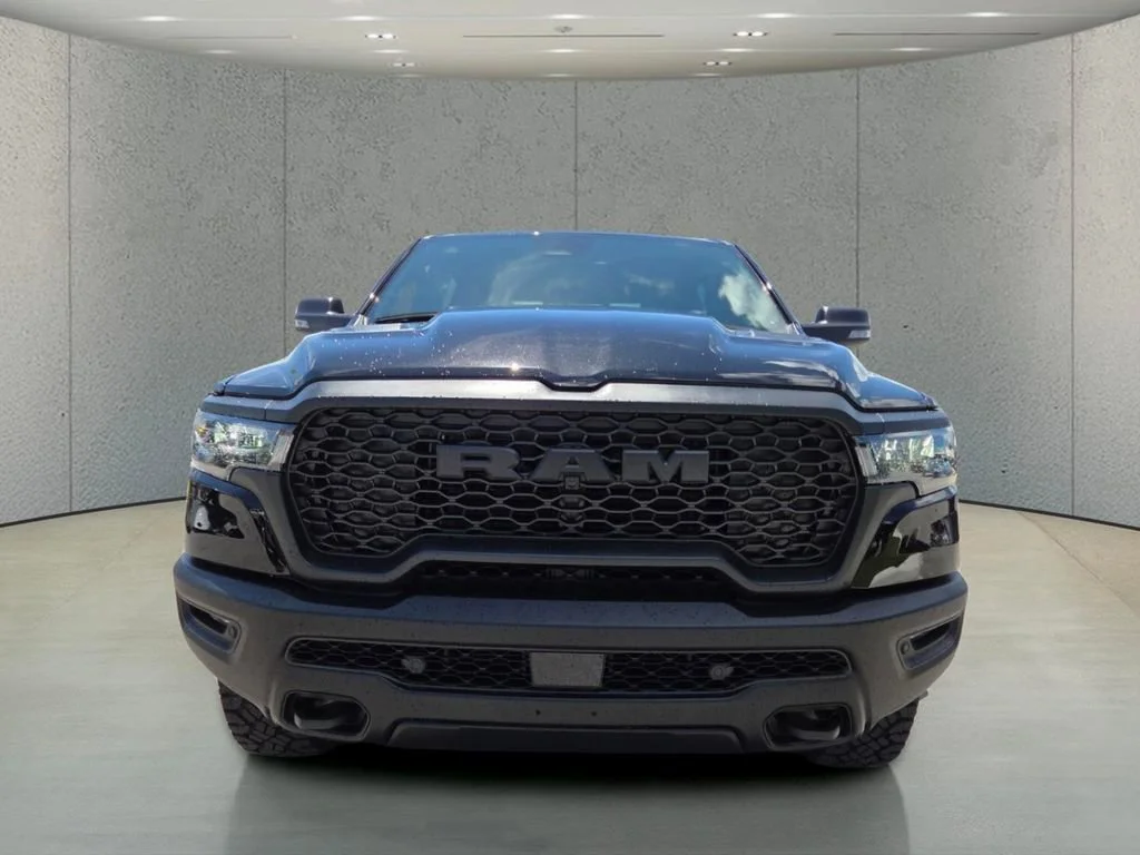 New 2026 Diamond Black Crystal Pearl-Coat Exterior Paint RAM Rebel image 2