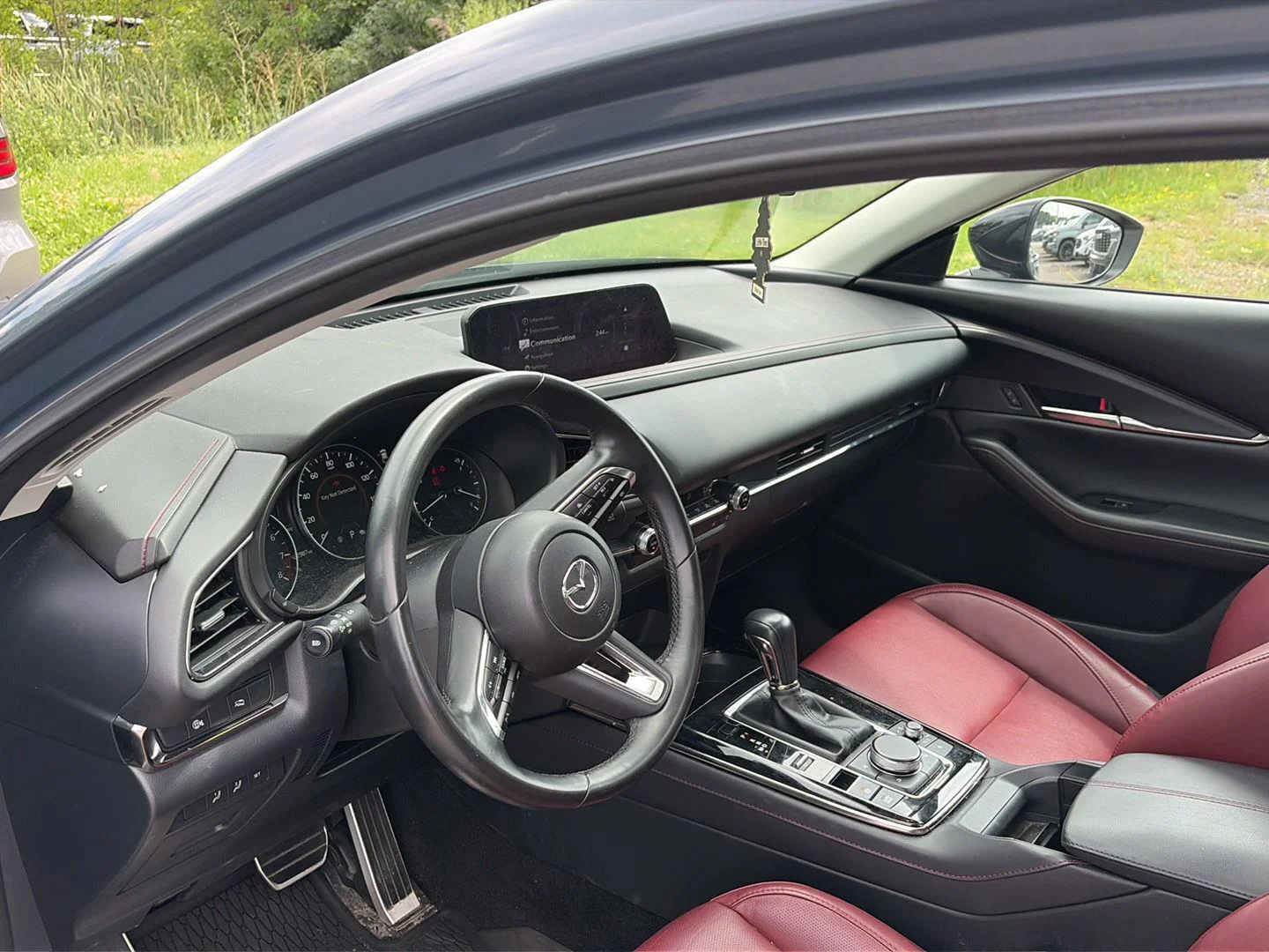 Used 2024 Polymetal Gray Metallic Mazda 2.5 S Carbon Edition image 5