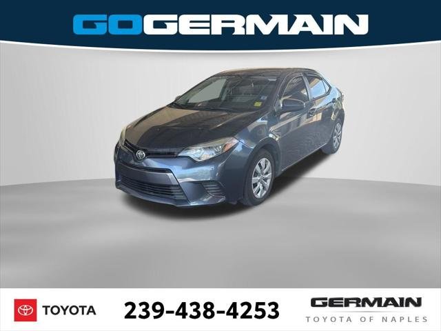 2016 Toyota COROLLA 