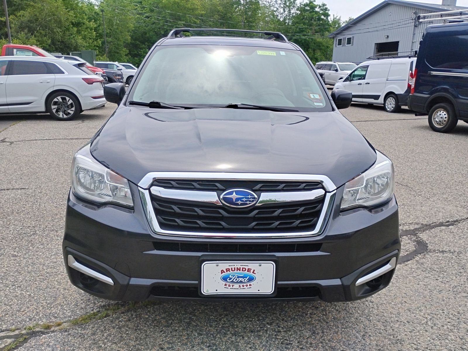 Used 2018 Subaru Forester Premium with VIN JF2SJAEC7JH445483 for sale in Arundel, ME