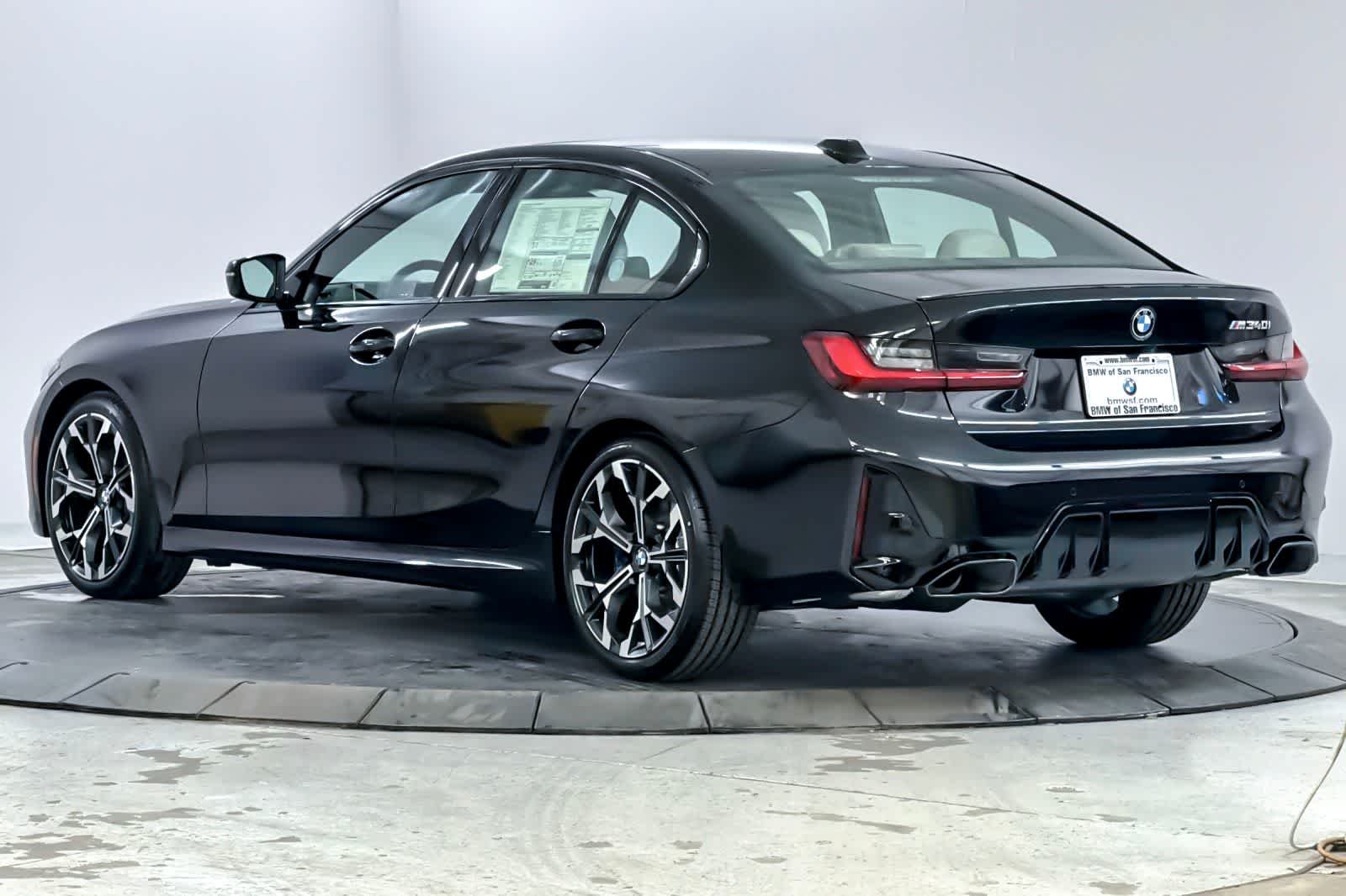 New 2026 Black Sapphire Metallic BMW M340i image 6
