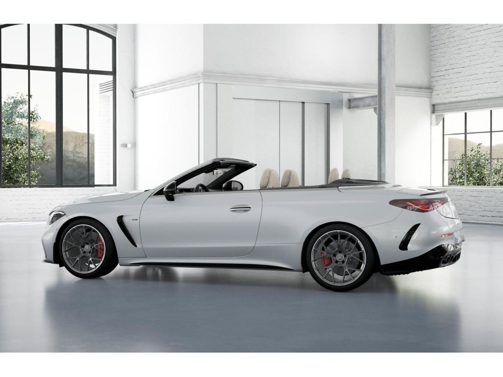 New 2027 MANUFAKTUR Moonlight White Metallic Mercedes-Benz AMG® CLE 53 4MATIC+ Cabriolet image 32