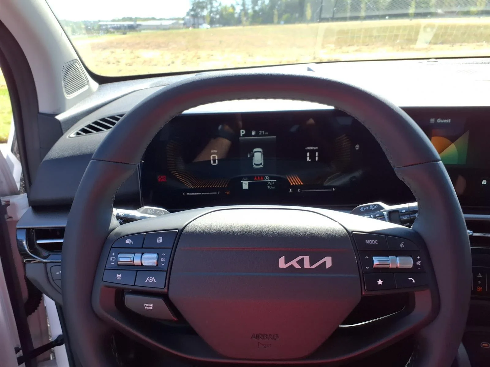 New 2026 Glacial White Pearl Kia LX image 8