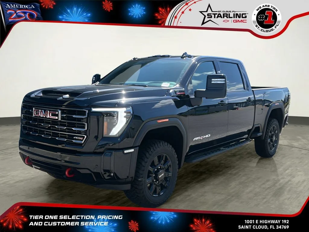 New 2026 Onyx Black GMC AT4 image 1