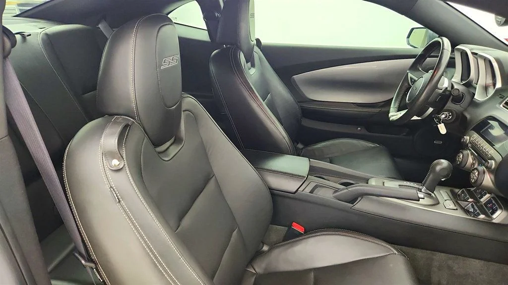 Used 2010 Cyber Gray Metallic Chevrolet 2dr Coupe 2SS w/ RS Package & Black Stripe Package image 21