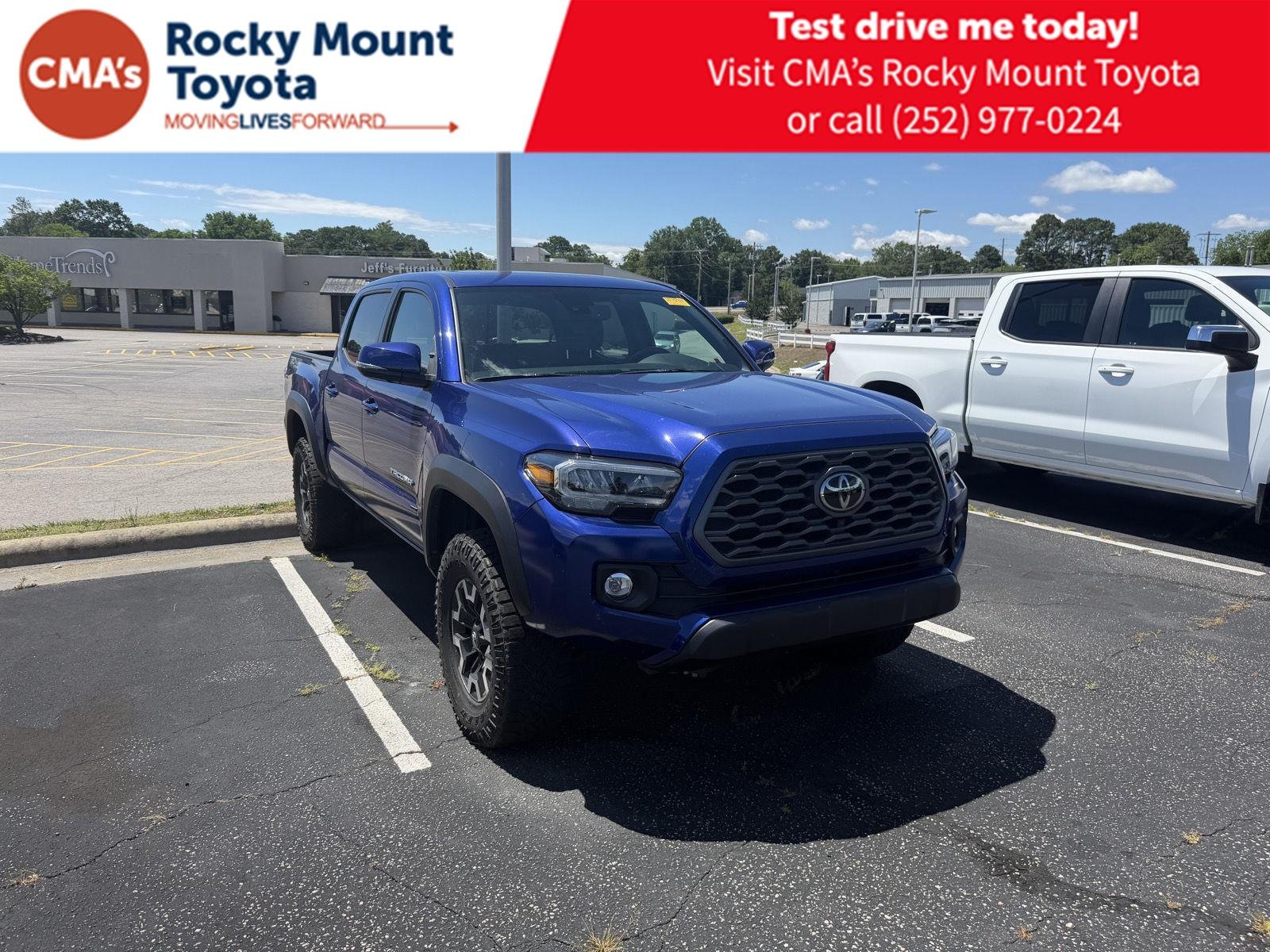 Used 2023 Blue Crush Metallic TOYOTA  image 1