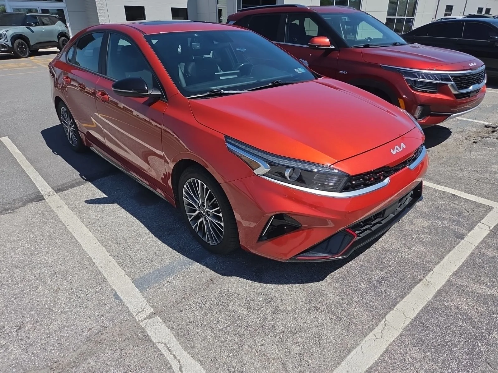 Certified Used 2023 Red Kia GT-Line image 6