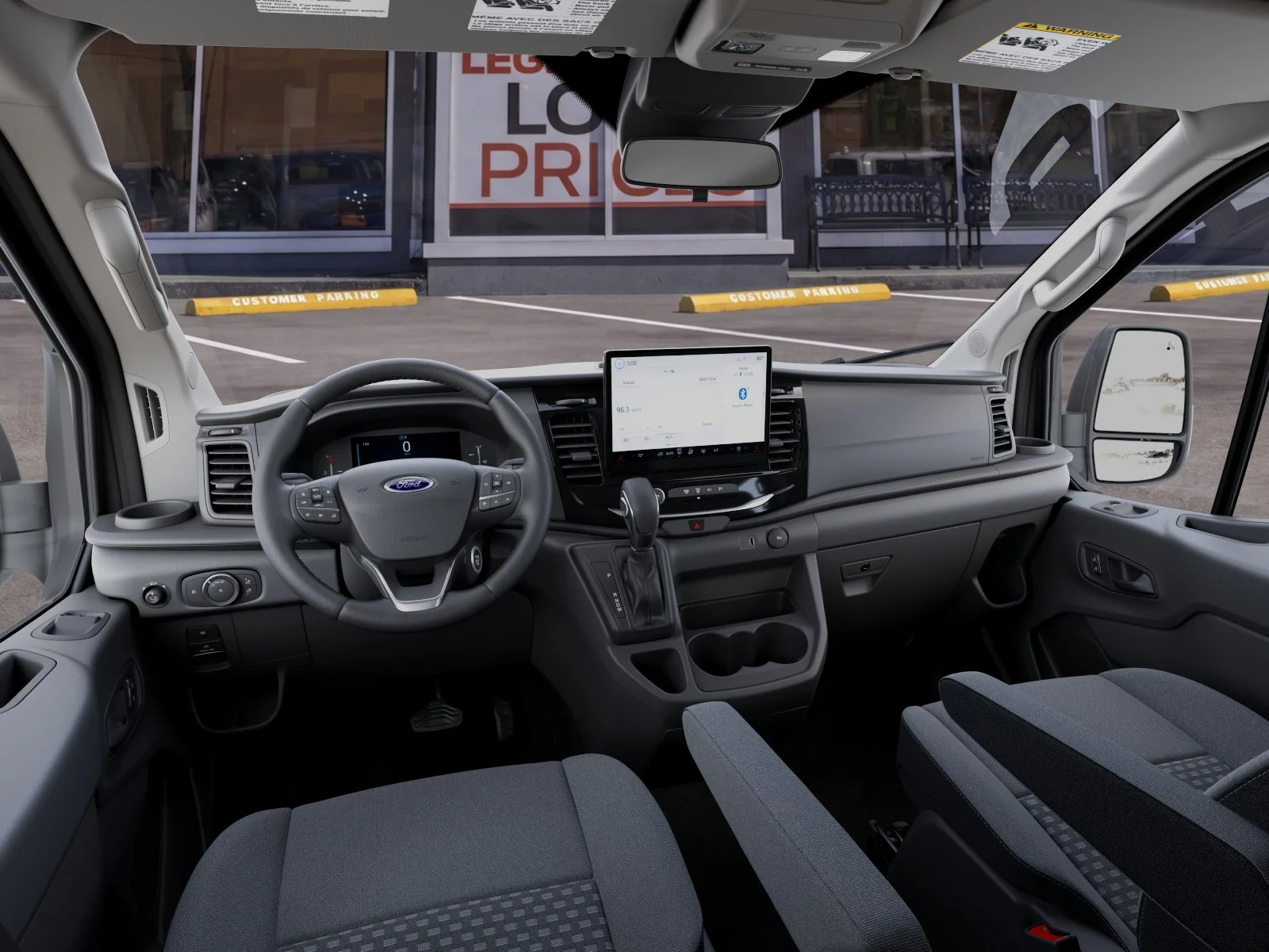 New 2027 Carbonized Gray Metallic Ford Passenger Van XLT image 9