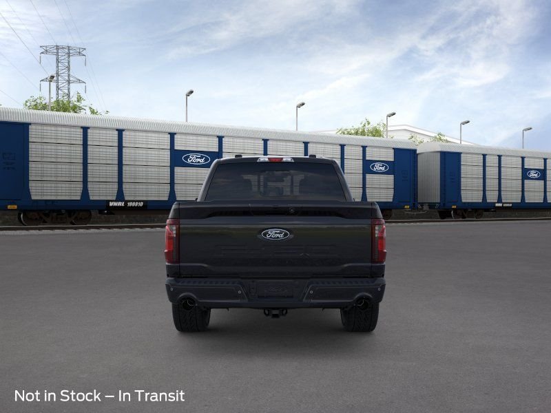 New 2026 Agate Black Metallic Ford XLT image 5