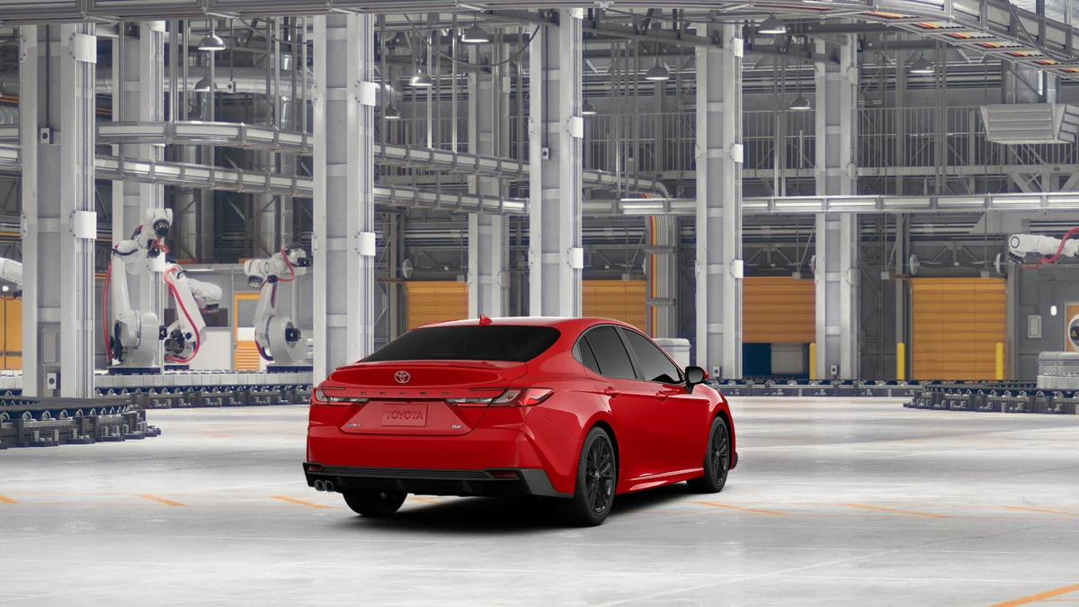 New 2027 Supersonic Red Toyota SE image 9
