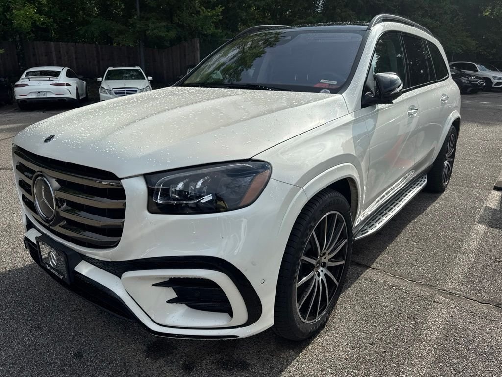 Certified Used 2024 White Mercedes-Benz GLS 450 image 1