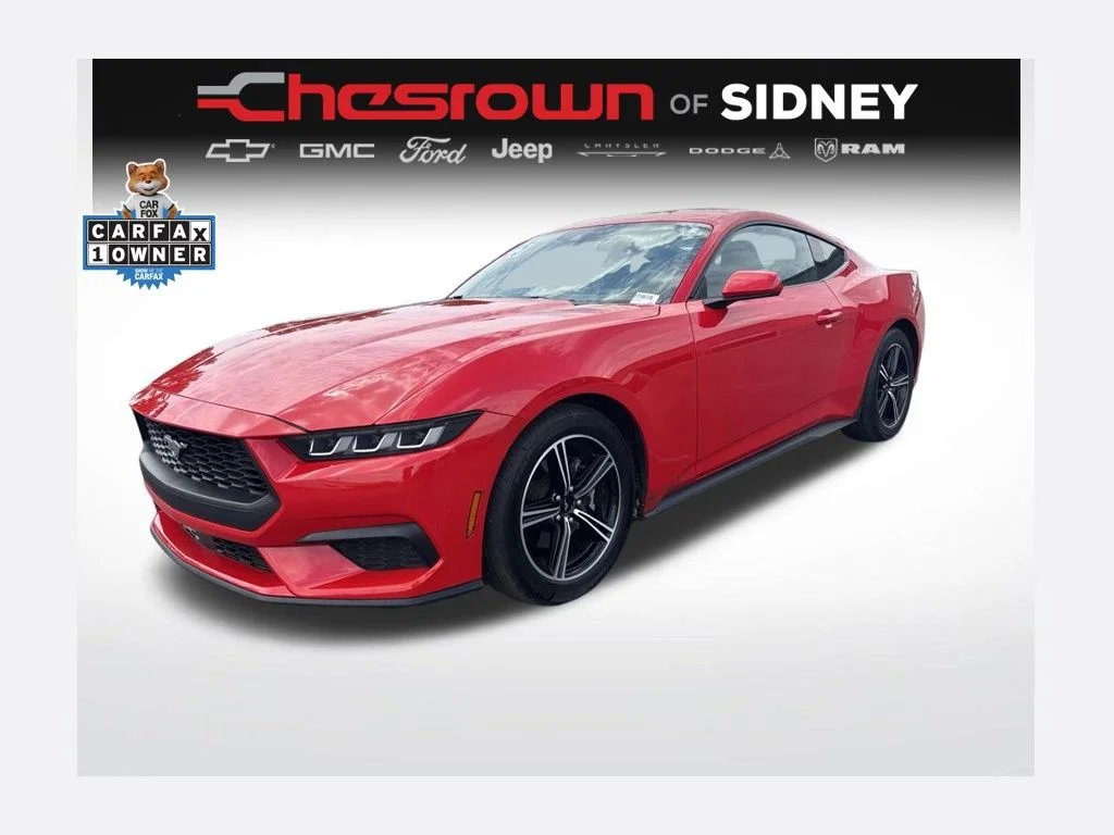 Used 2025 Red Ford EcoBoost image 1