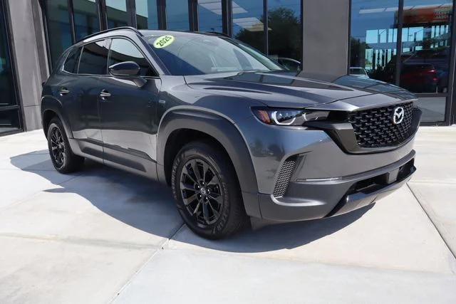 Used 2025 Machine Gray Mazda Premium image 1