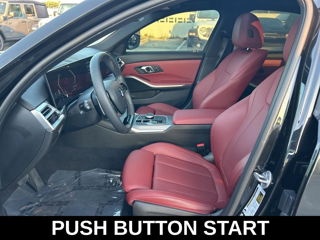 Used 2025 Black BMW 330i xDrive image 10